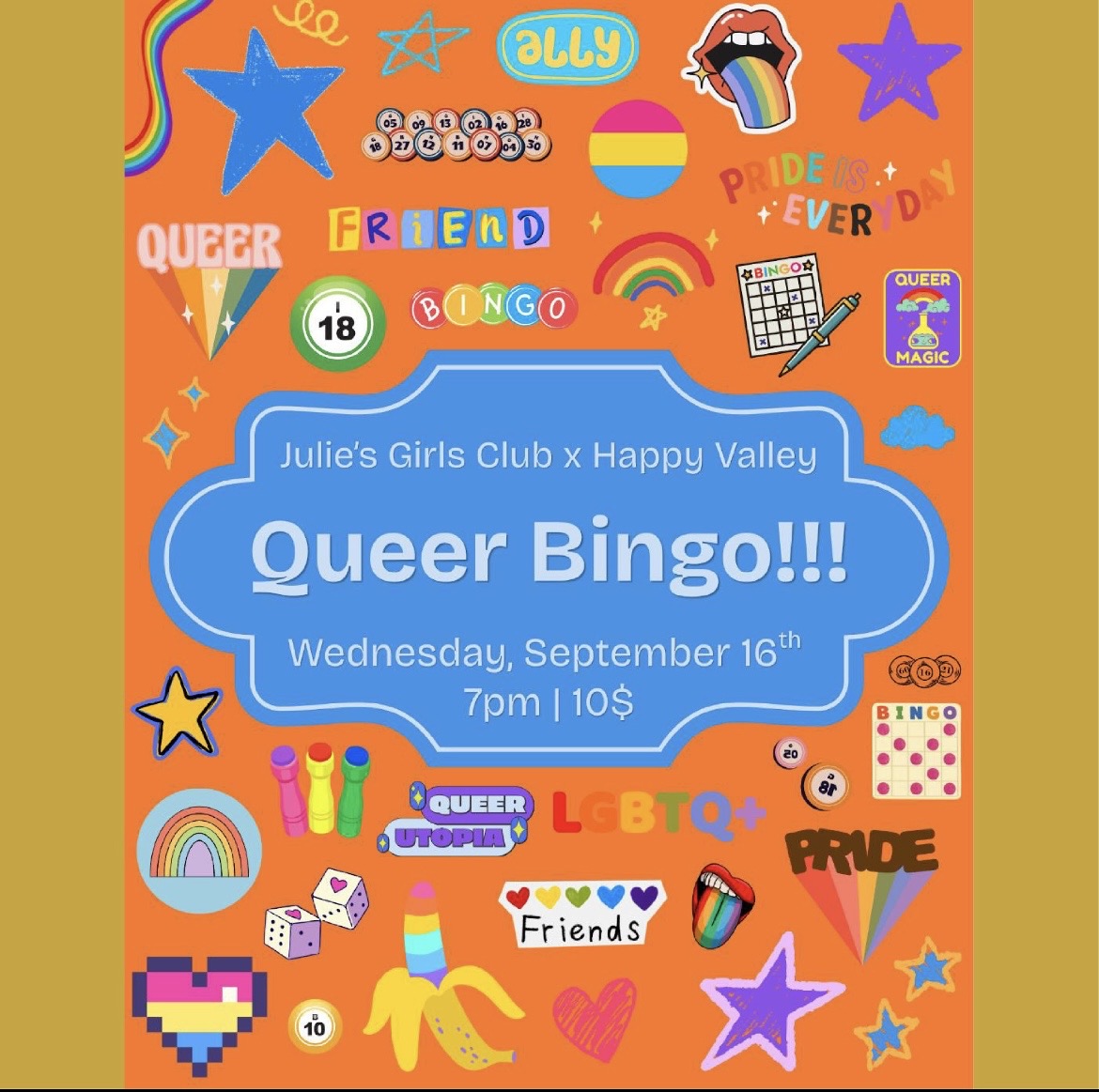 Event flyer
