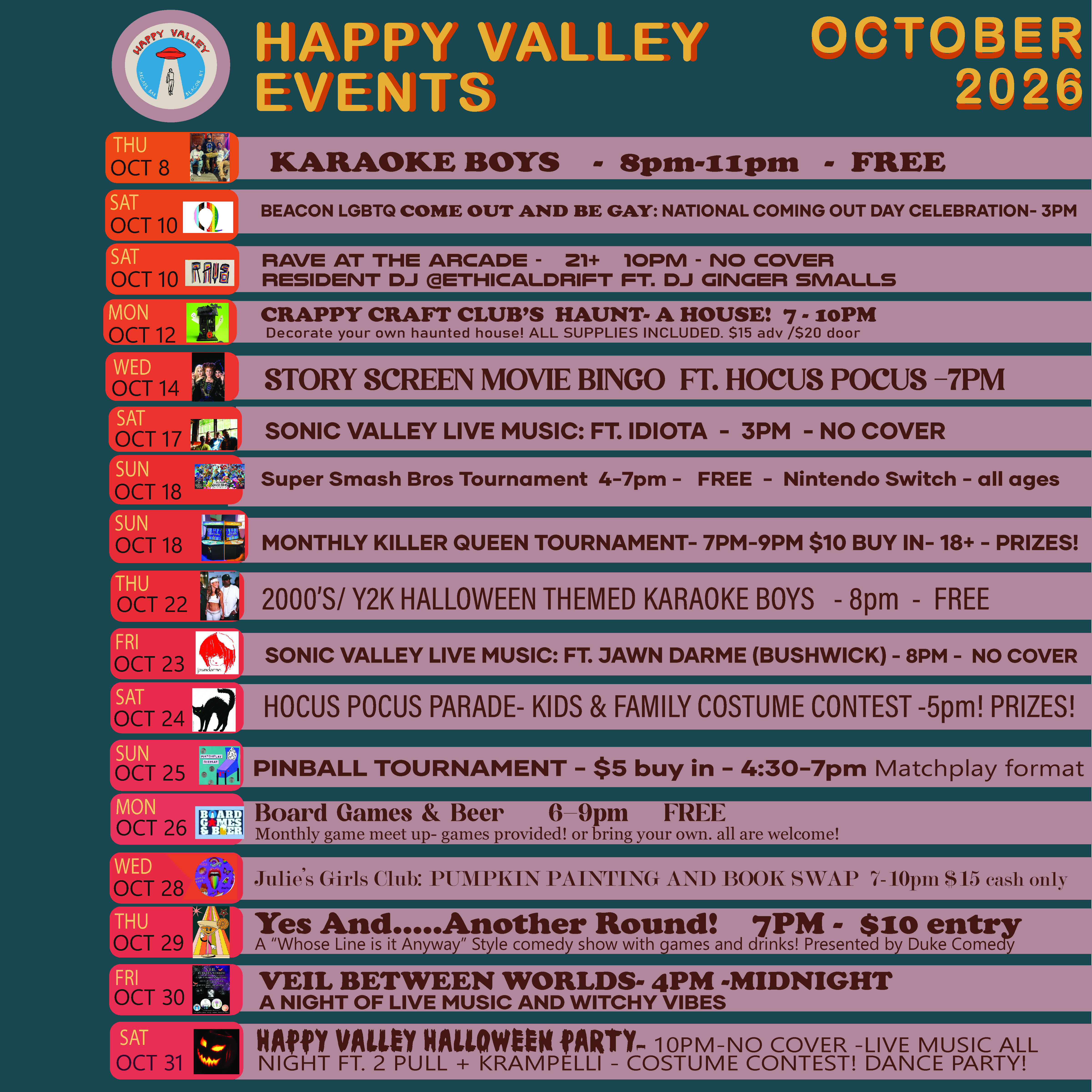 Event flyer